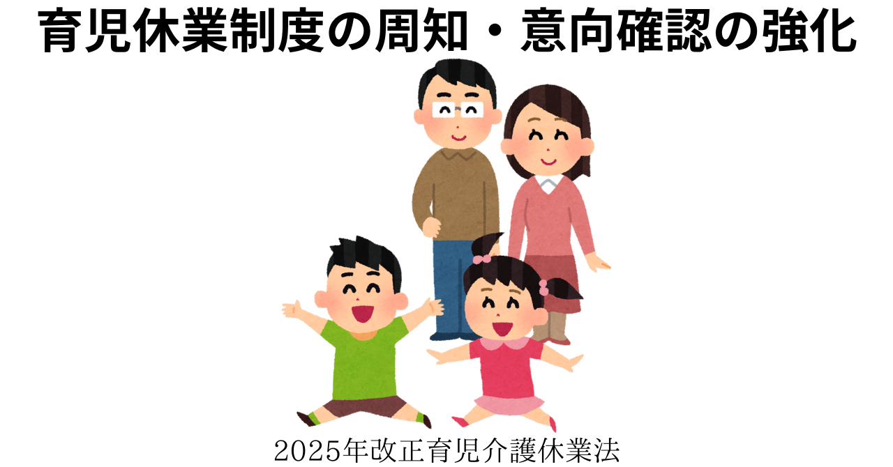 育児休業制度の周知・意向確認の強化