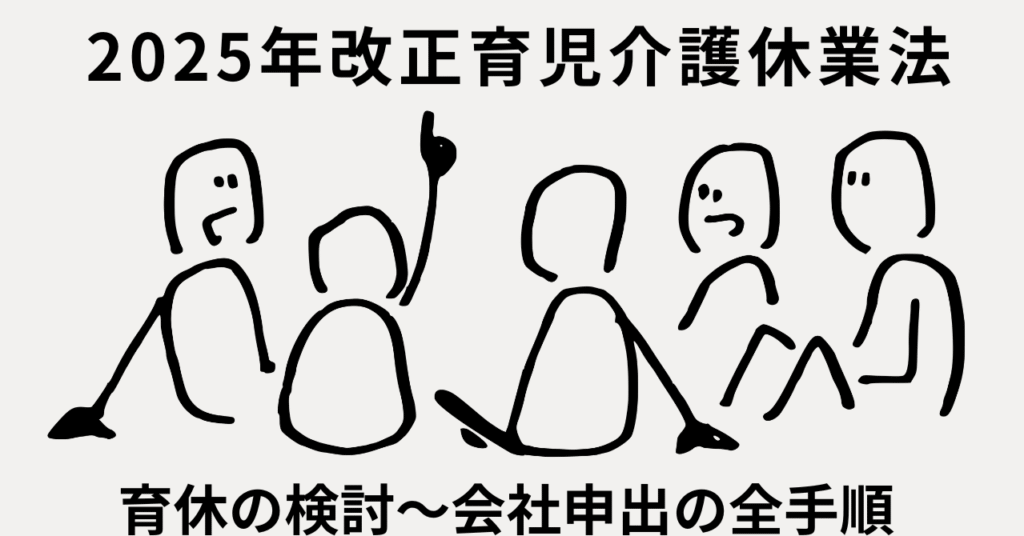 育休の検討、申し出　徹底解説