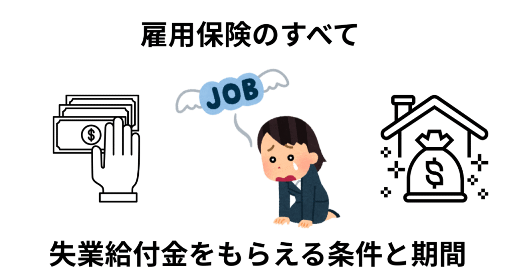 雇用保険｜失業給付の条件
