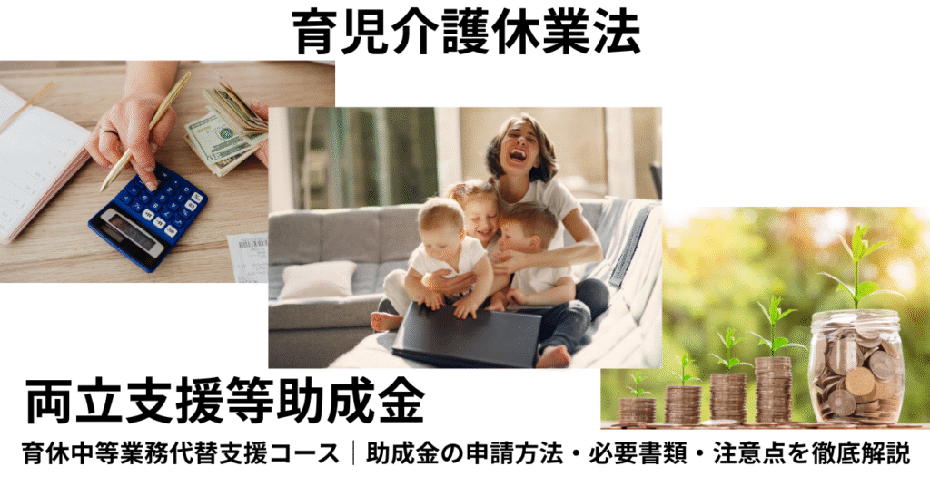 育休中等業務代替支援コース｜申請方法｜必要書類