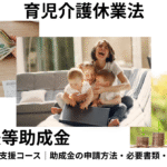 育休中等業務代替支援コース｜申請方法｜必要書類
