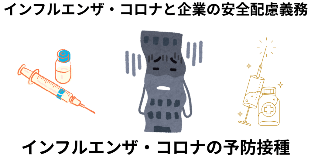 インフルエンザとコロナの予防接種