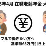 在職老齢年金　2026年改正