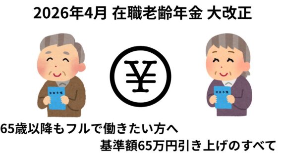 在職老齢年金　2026年改正